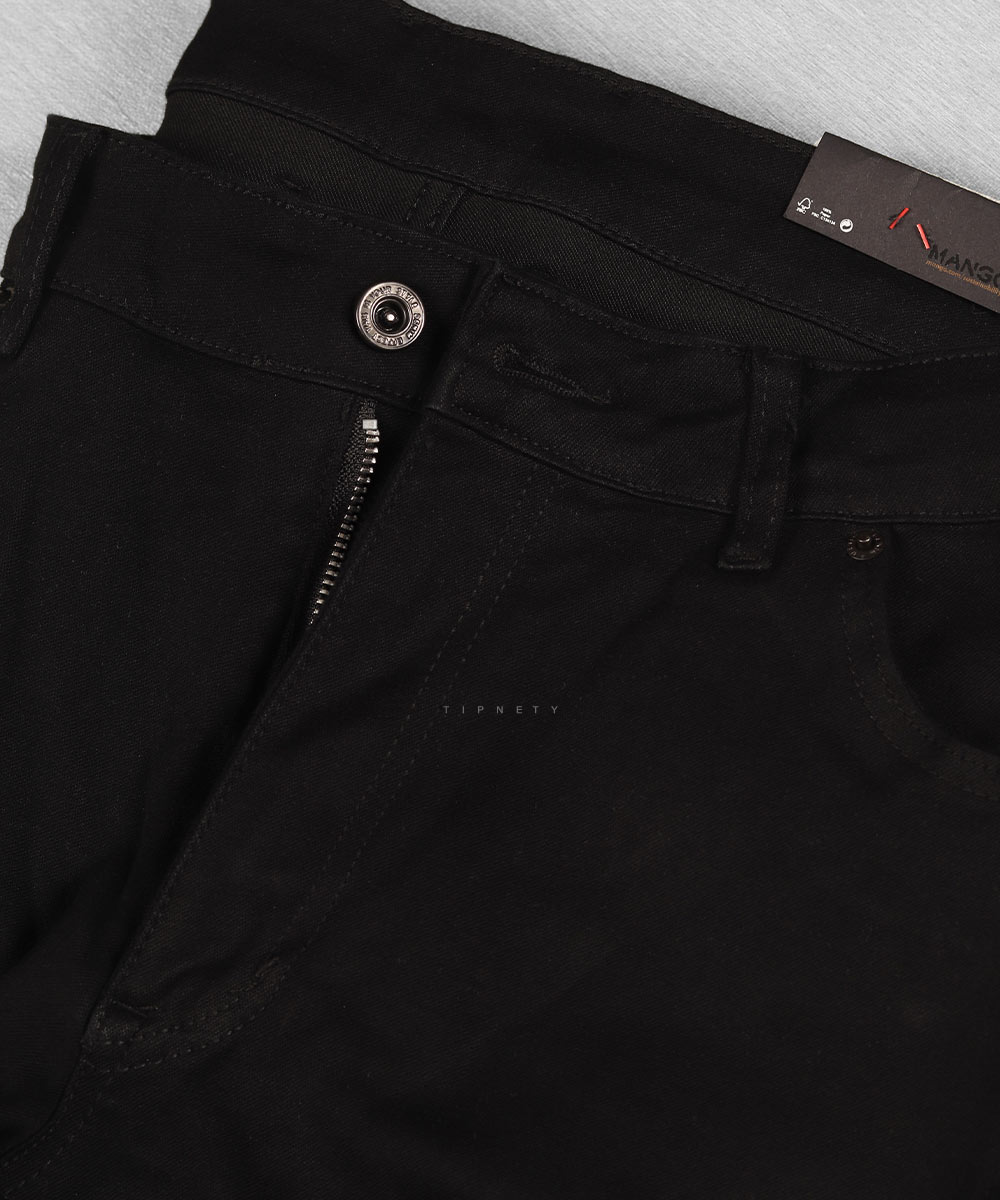 شلوار جین اسکینی مردانه مشکی 0944