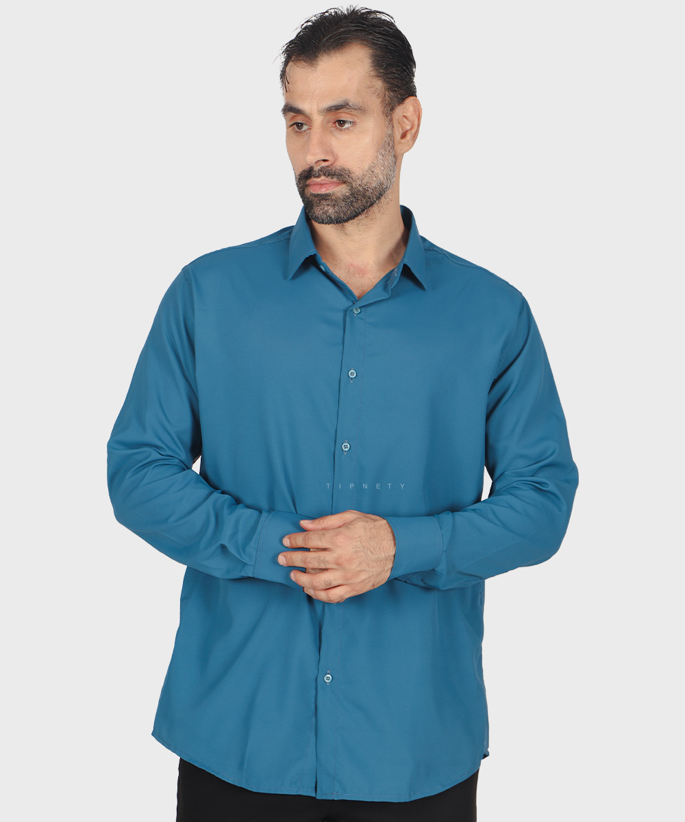                                                                                                       سفید یشمی کاربنی یاسی طوسی تیره سورمه ای سبز نفتی آبی تیره صدری زرشکی آبی روشن طوسی روشن کرم نوک مدادی کله غازی پیراهن آستین بلند فیت 0900  - تصویر 11