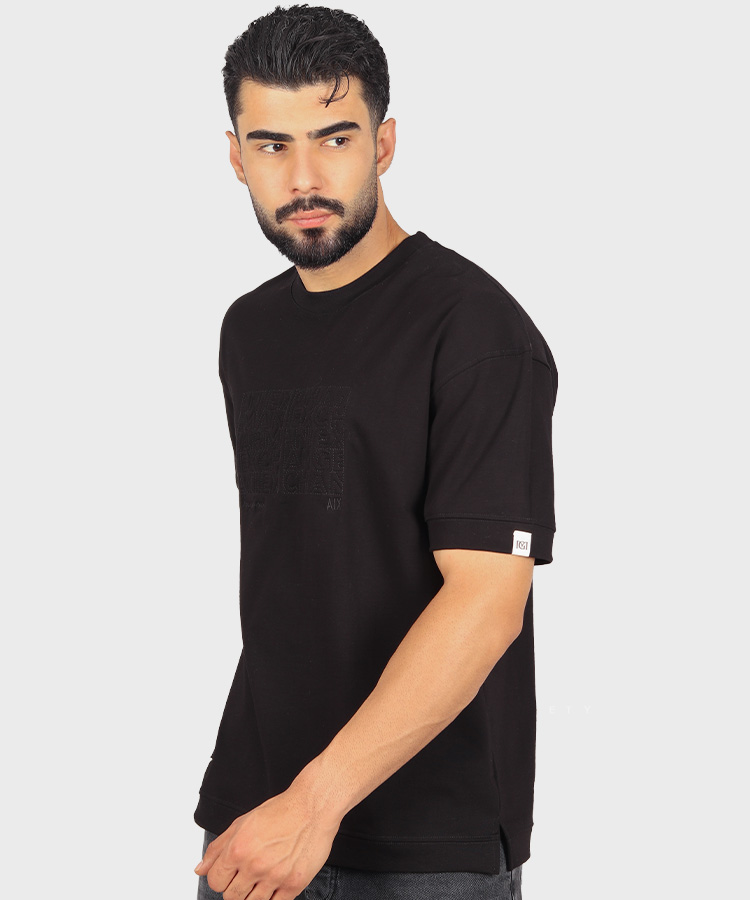                 مشکی کاربنی صدری تیشرت لش 4042  - تصویر 3