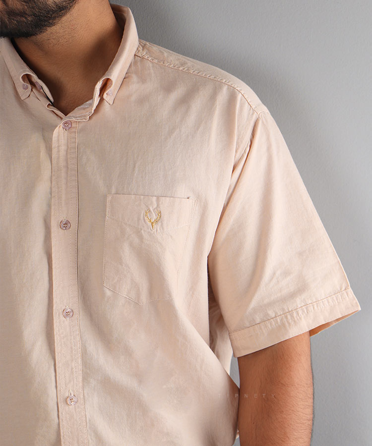                                                                                                                                                                                                                                                           شتری قرمز شکلاتی سبز آبی خاکی پسته ای فیروزه ای کرم یاسی پیراهن آستین کوتاه کلاسیک 4405  - تصویر 6