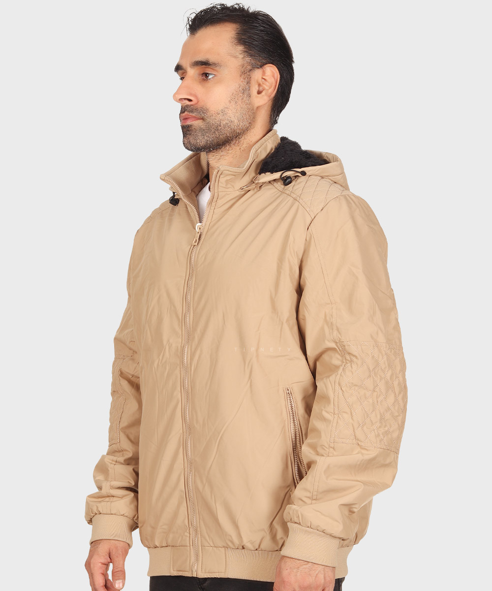         مشکی سورمه ای خاکی زمستانه کاپشن 9808  - تصویر 6