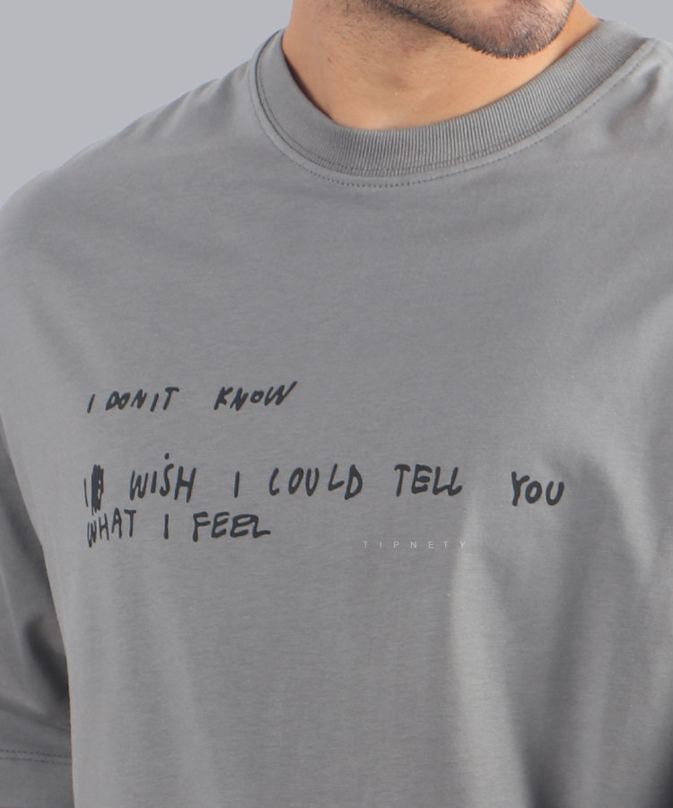 تیشرت لش طرح دار مردانه 1383