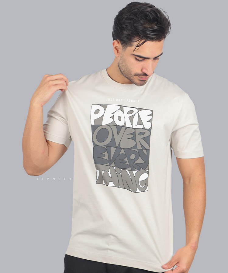 تیشرت طرح دار مردانه 1373