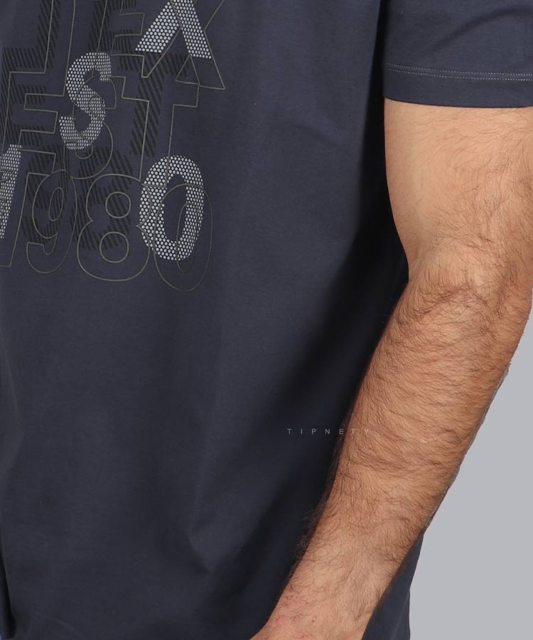                                                                 دودی سفید تیشرت چاپی 0420  - تصویر 3