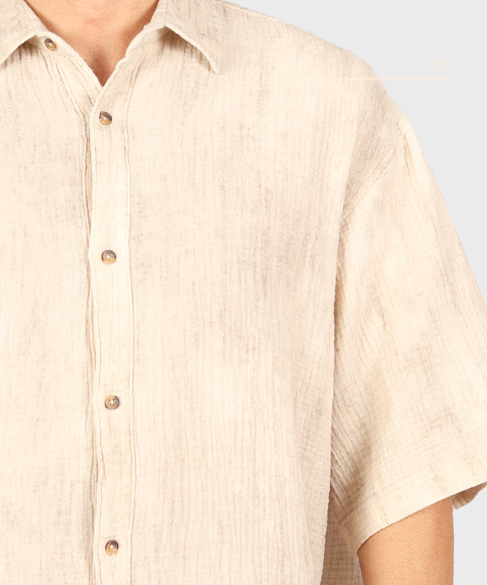                                     کرم خاکی آبی روشن سورمه ای قهوه ای مشکی لجنی پیراهن لش 2683  - تصویر 14