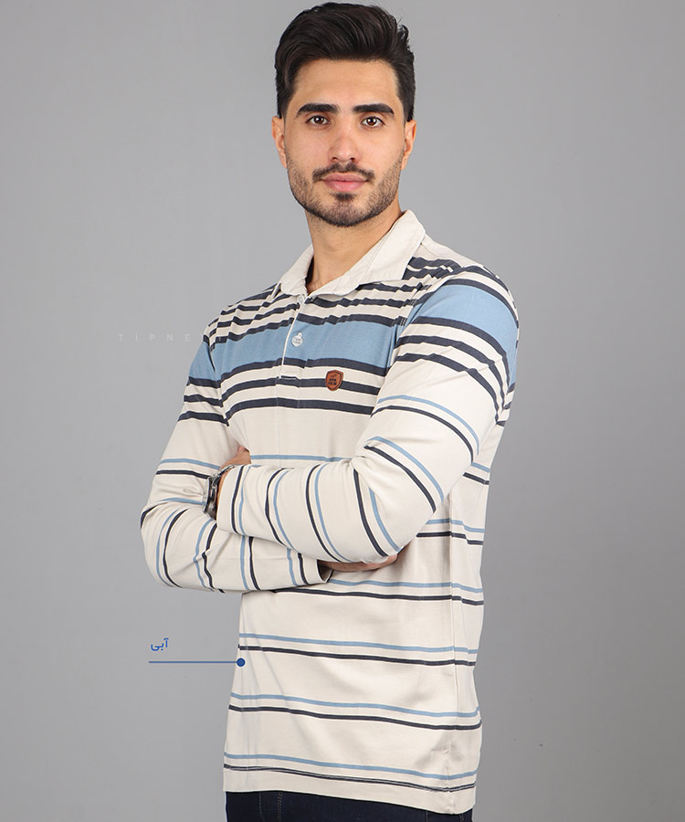                                                                                                                                                           نارنجی آبی سبز قرمز پاییزه تیشرت 1259  - تصویر 4