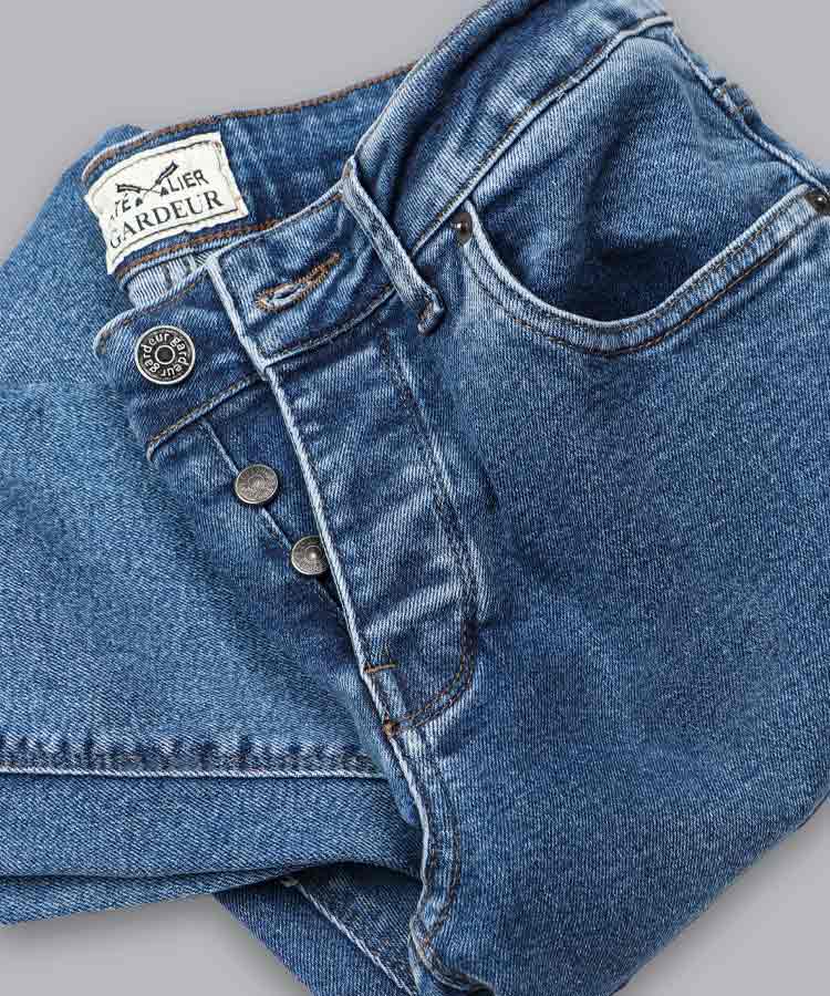 شلوار جین اسلیم مردانه ساده 3749