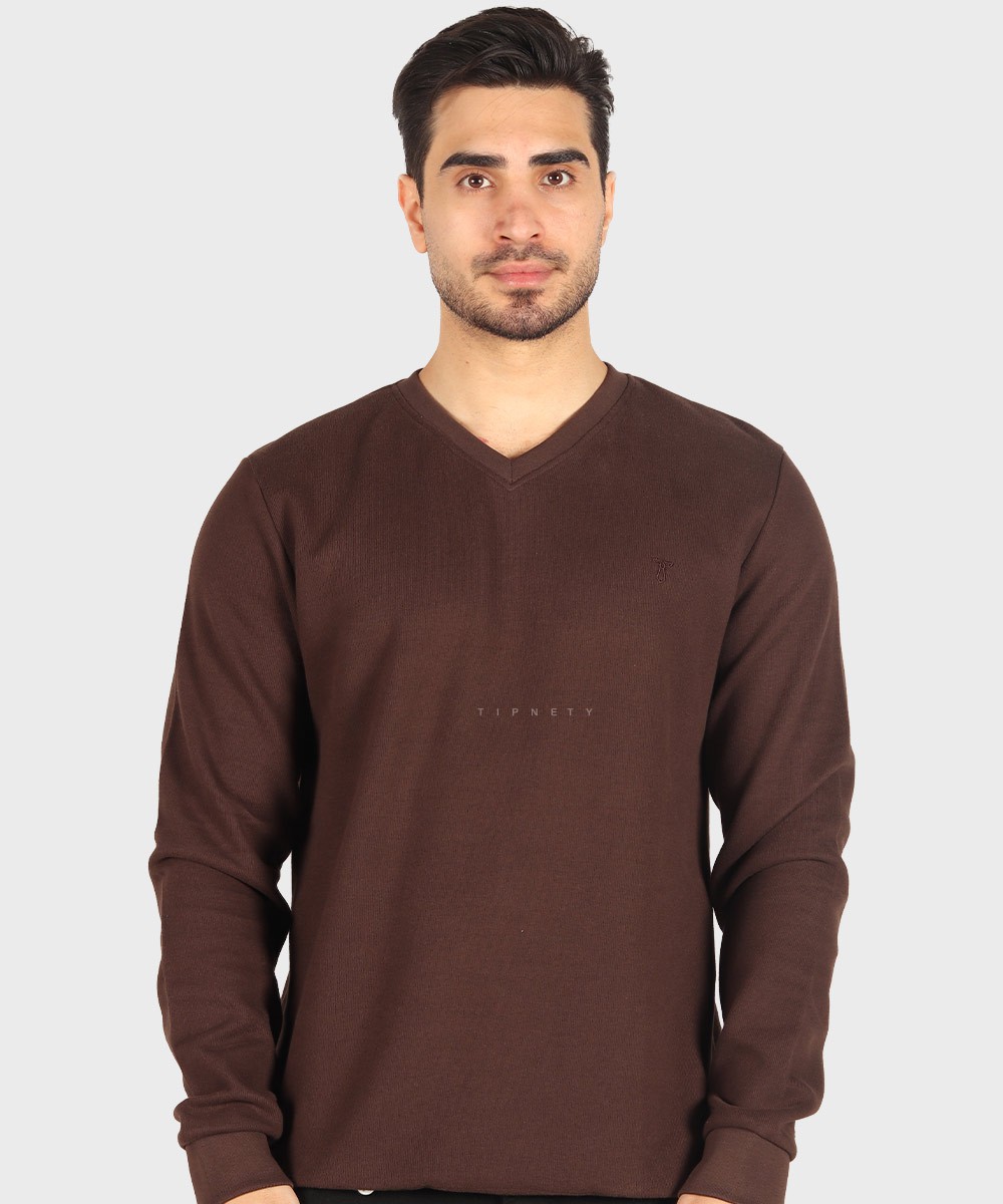                                                                                           آجری قهوه ای فرمی یشمی زرشکی خردلی کله غازی آبی روشن کاربنی سبز آبی چرک لجنی صدری مشکی پاییزه پلیور 5353  - تصویر 4