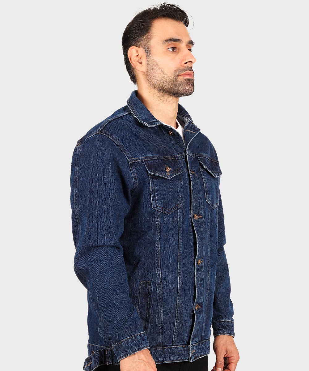         سورمه ای زمستانه کت جین 0215  - تصویر 8