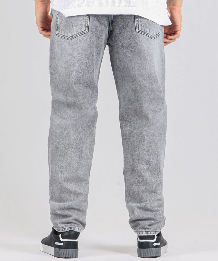                                         طوسی روشن شلوار جین مام فیت 0511  - تصویر 5