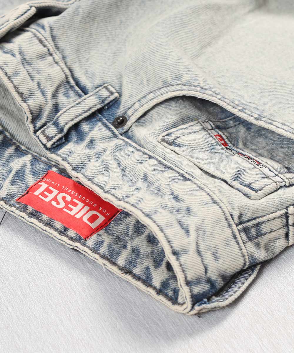     آبی یخی شلوار جین بگ استایل 0160  - تصویر 9