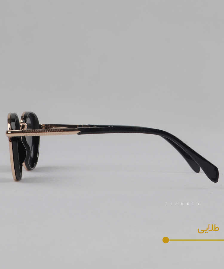                                     مشکی سفید قهوه ای طلایی نقره ای عینک آفتابی 8060  - تصویر 6