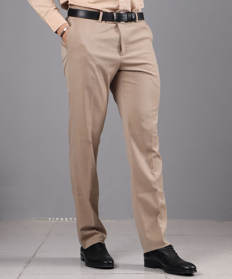                                                                                                   مشکی شکلاتی کرم لجنی طوسی تیره سورمه ای شلوار پارچه ای راسته 0796  - تصویر 5