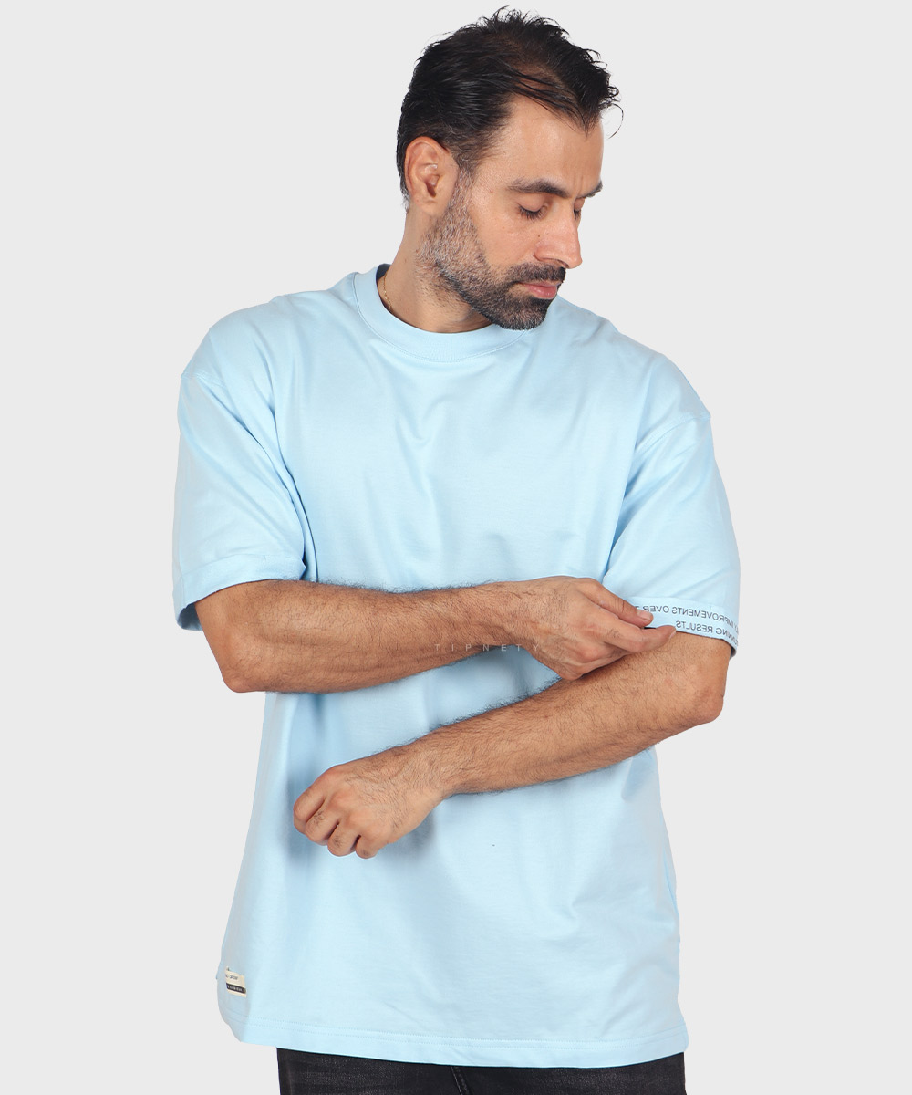                         مشکی صورتی آبی روشن صدری فیروزه ای تیشرت لش 4213  - تصویر 3