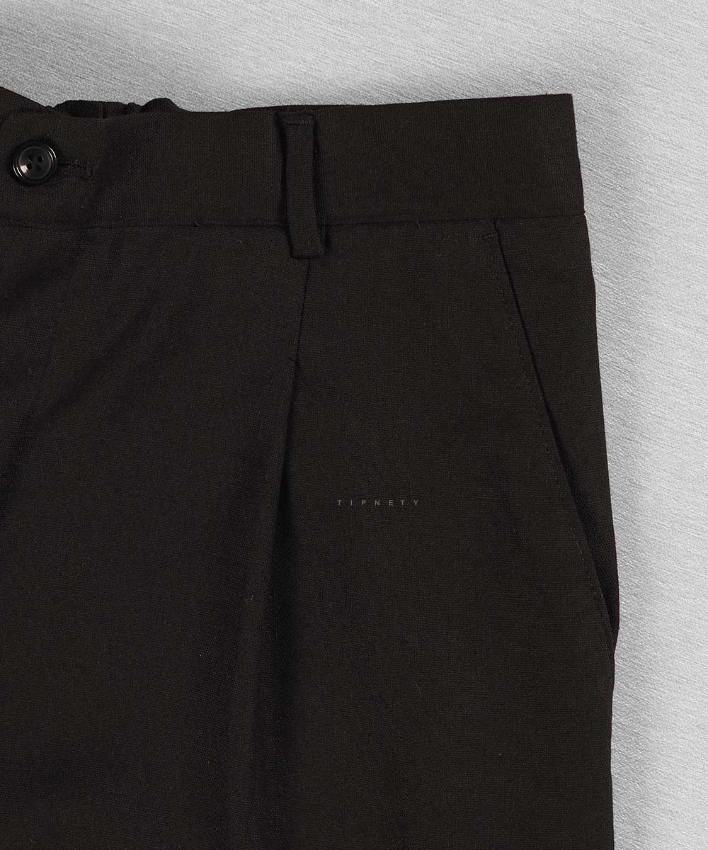                                         استخوانی کرم مشکی سبز شلوار پارچه ای لینن 4937  - تصویر 8