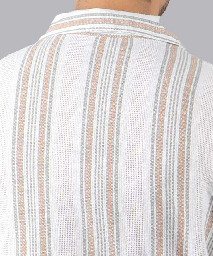                                         شیری پیراهن یقه انگلیسی 1259  - تصویر 5