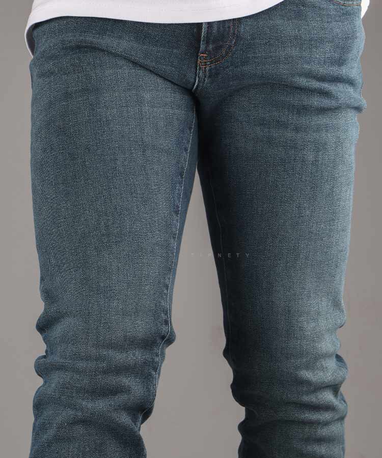                 تیره           تیره           تیره           تیره   تینت سورمه ای آبی آبی تیره شلوار جین اسلیم 6019  - تصویر 3