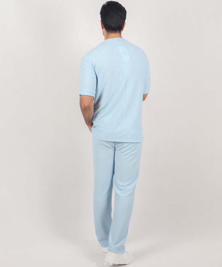                               کرم سفید مشکی آبی روشن راحتی ست 1492  - تصویر 14