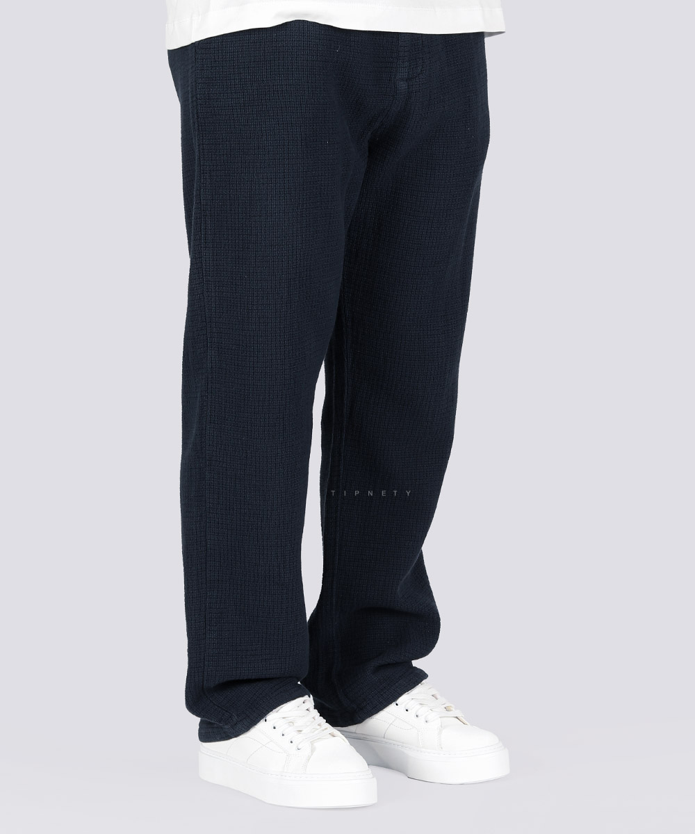     سورمه ای شلوار پارچه ای بگ استایل 1040  - تصویر 6