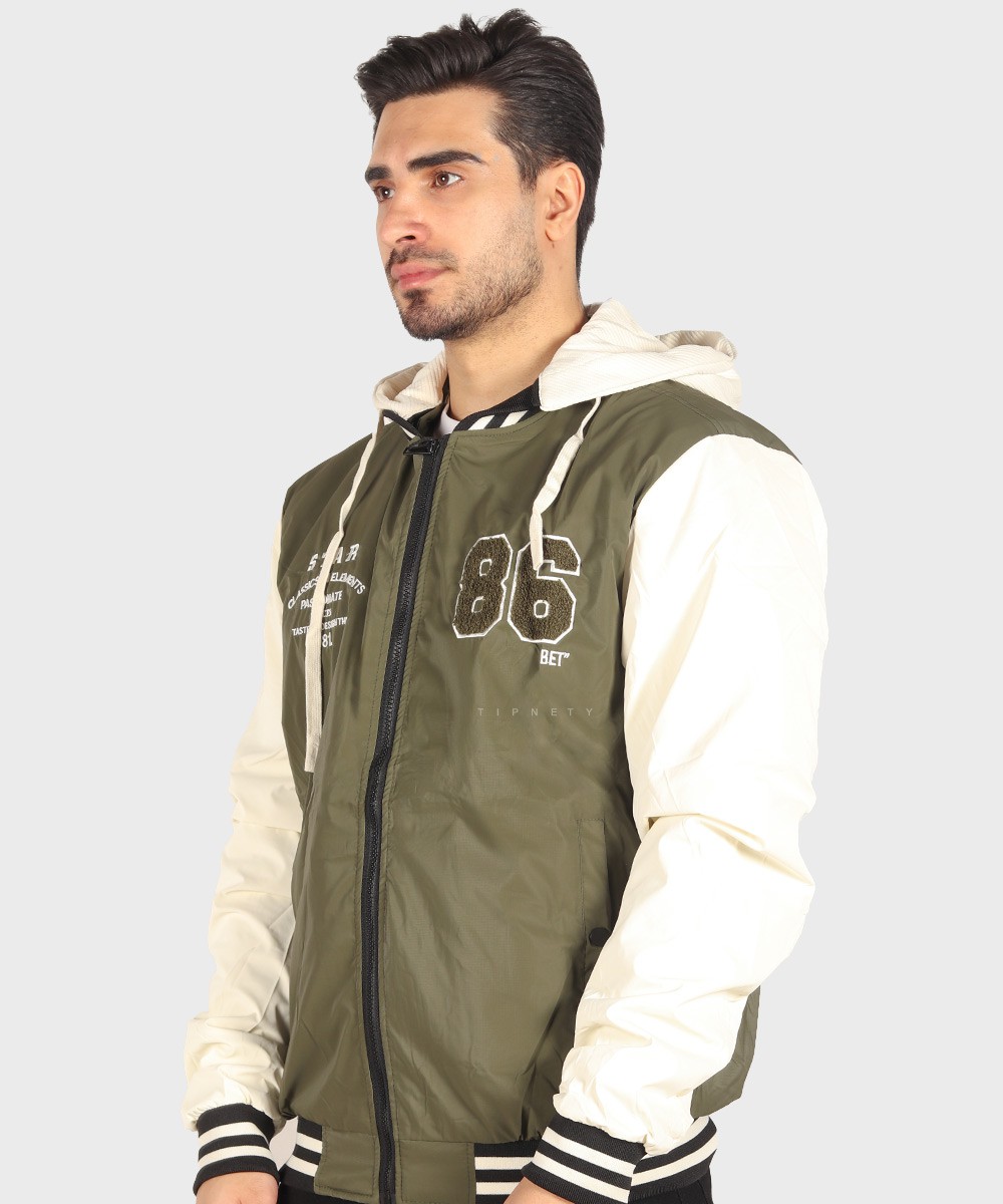                 لجنی طوسی مشکی پاییزه سویشرت 7036  - تصویر 5