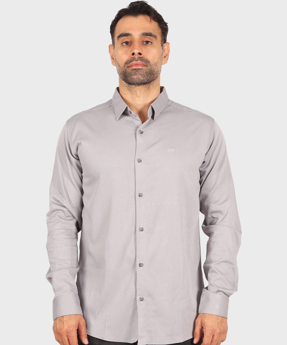                                                                                 مشکی طوسی روشن سورمه ای لجنی نفتی نسکافه ای فیروزه ای پیراهن آستین بلند فیت 0367  - تصویر 4