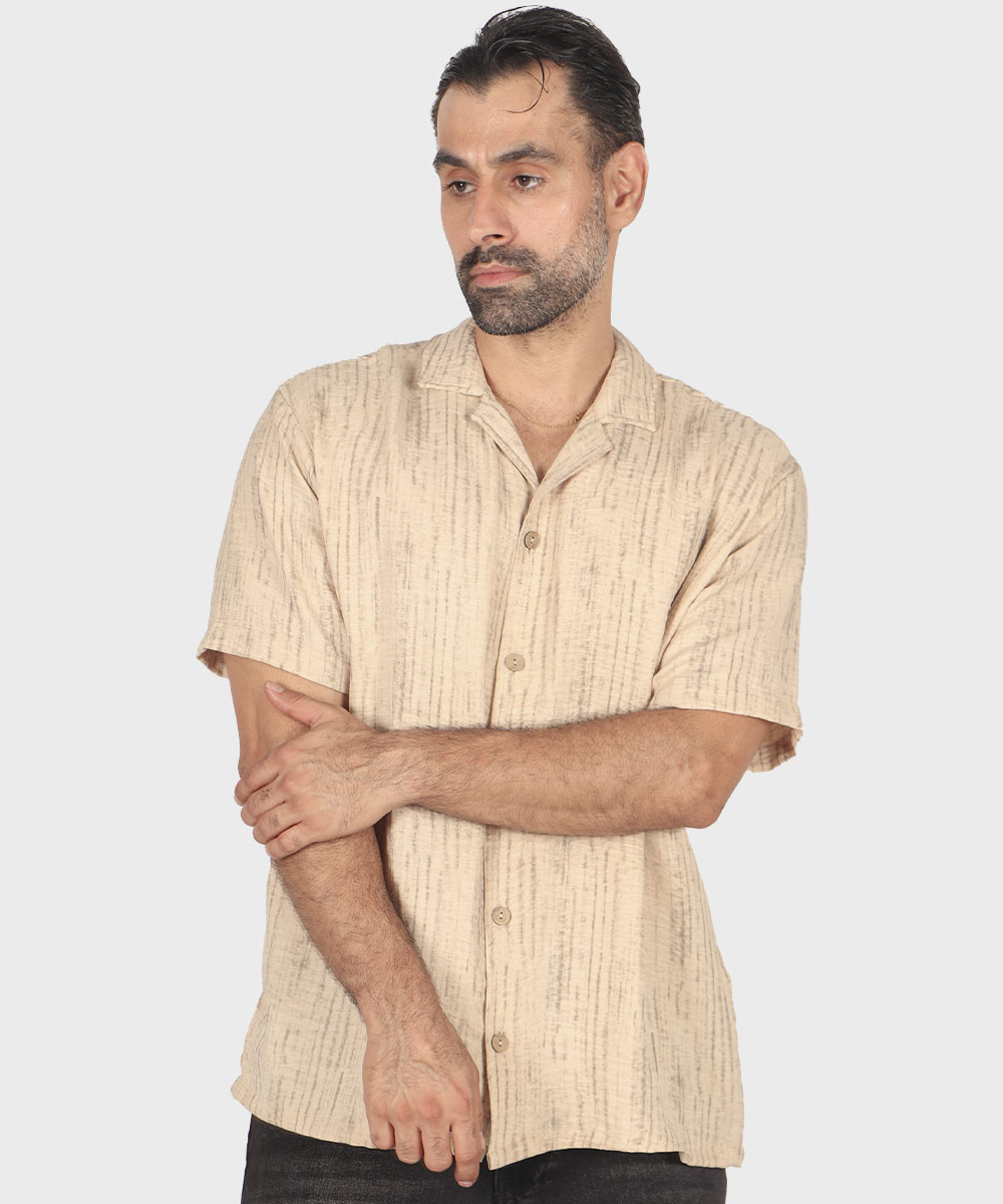                                               سفید نفتی نسکافه ای مشکی کرم پیراهن لش 2653  - تصویر 13