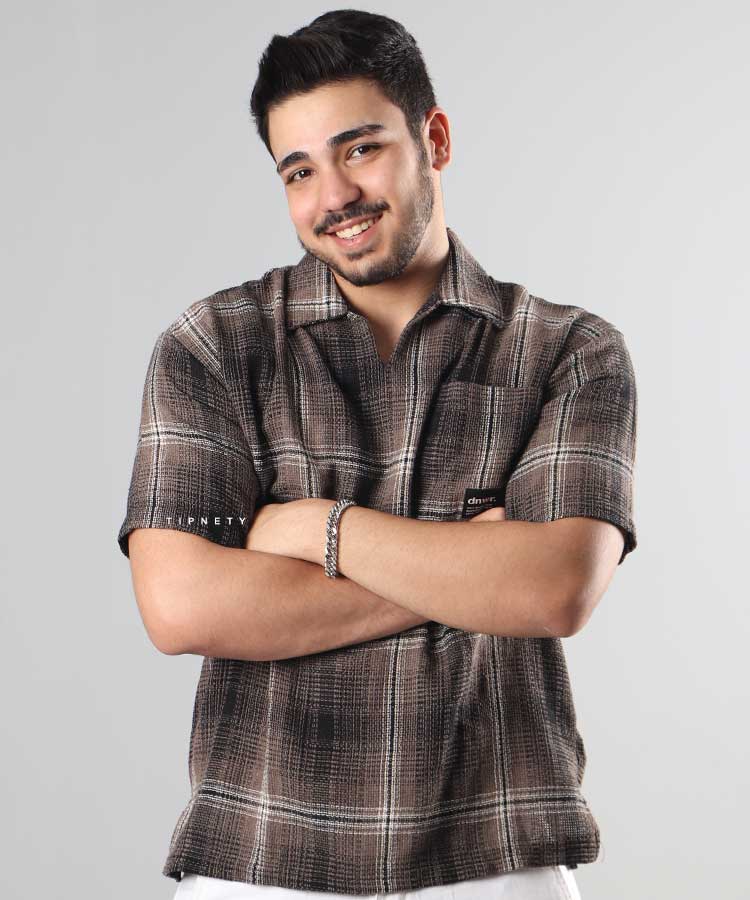                                                         سبز صورتی قهوه ای زرد تیشرت لش 0764  - تصویر 4