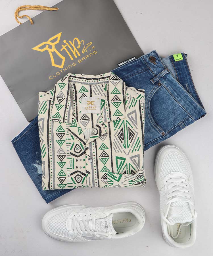                                     صورتی شکلاتی آبی سبز نارنجی پیراهن یقه انگلیسی 0689  - تصویر 5