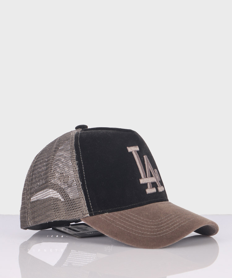 کلاه کپ مخملی LA طرح لس آنجلس پشت توری 1930