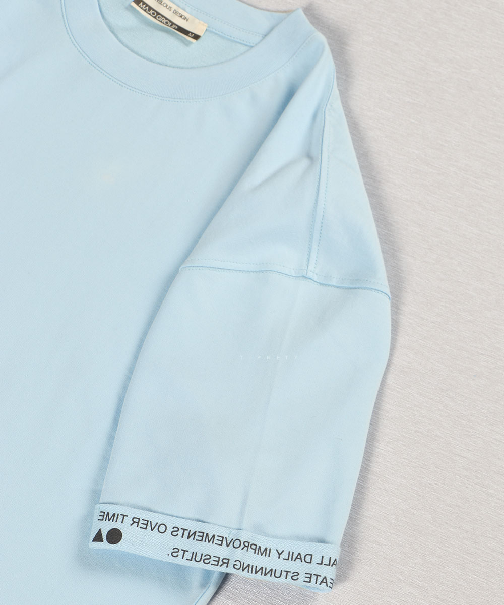             مشکی صورتی آبی روشن صدری فیروزه ای تیشرت لش 4213  - تصویر 18