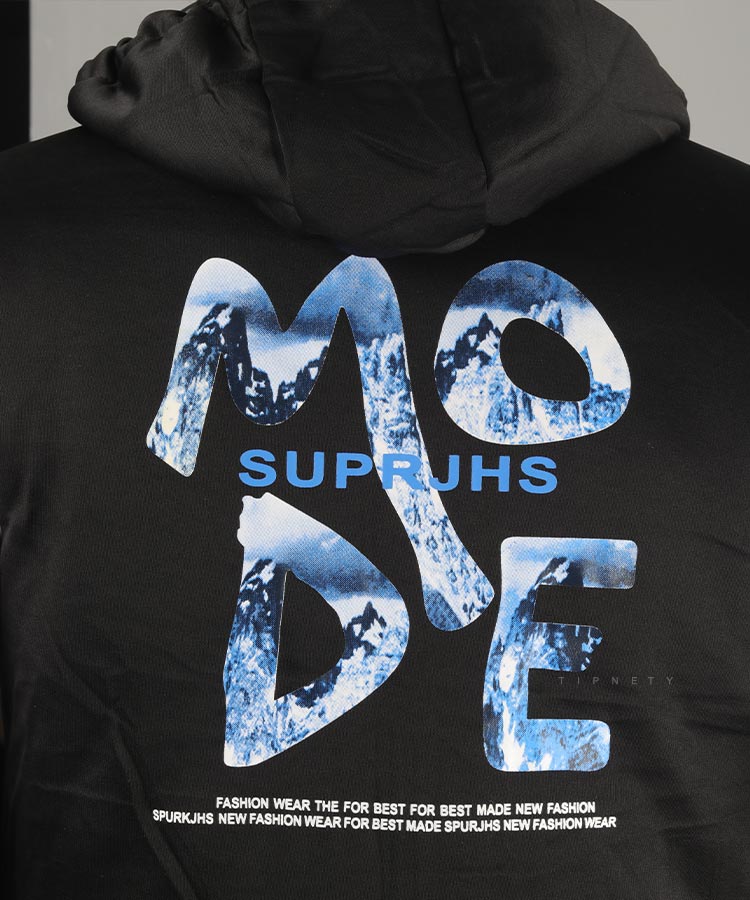                                         سورمه ای طوسی مشکی زمستانه پافر 8829  - تصویر 3