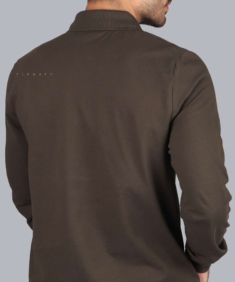                                                                                                                                                                                                                                                                       نوک مدادی یشمی مشکی سورمه ای سفید لجنی خاکی قرمز پاییزه تیشرت 0517  - تصویر 9