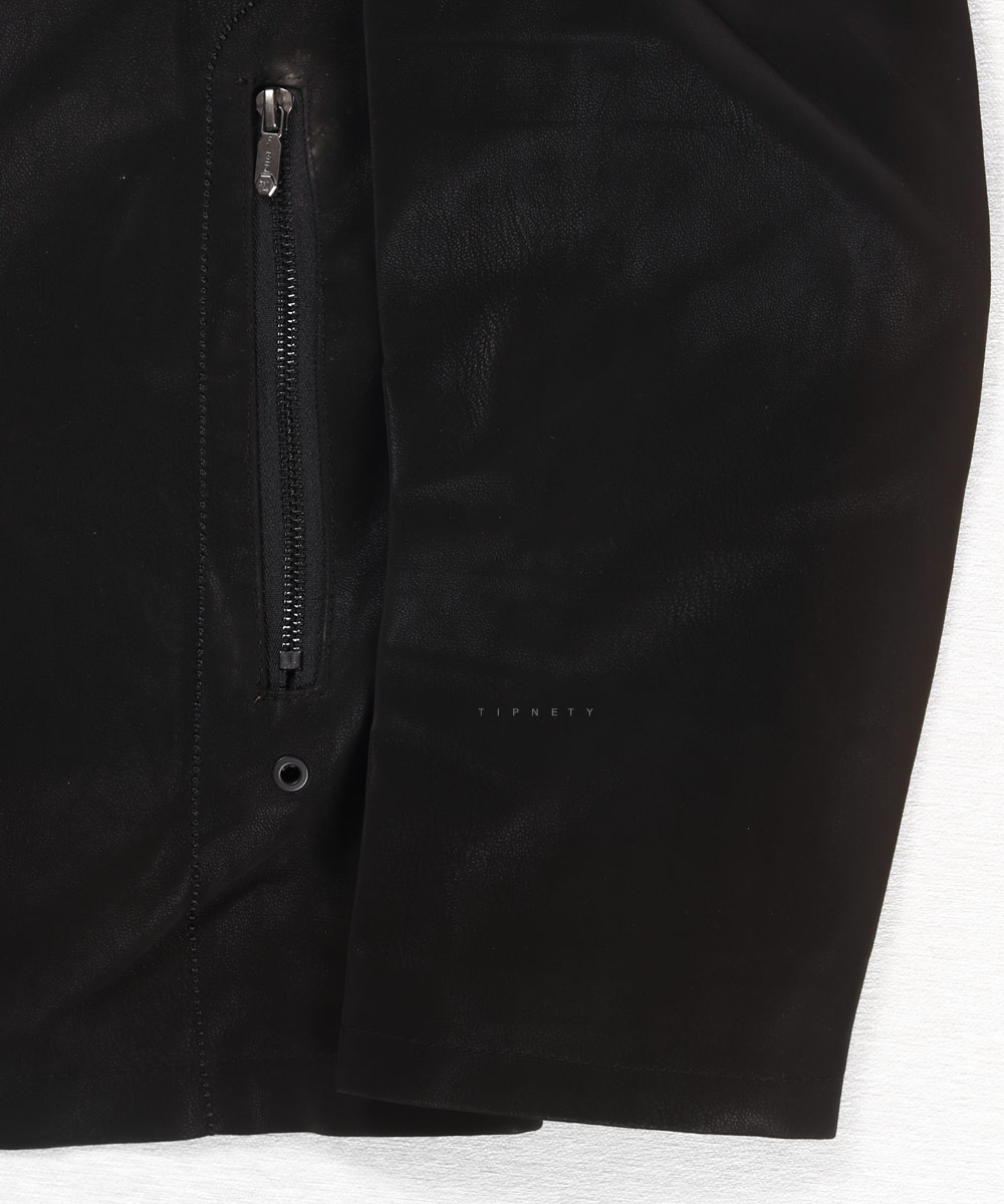       مشکی عسلی زمستانه کت چرم 2428  - تصویر 10