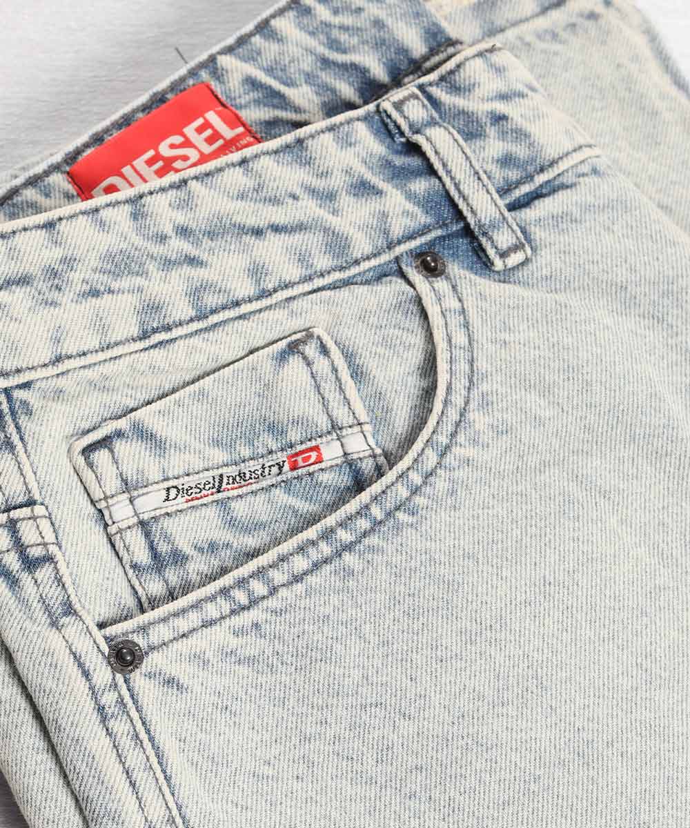     آبی یخی شلوار جین بگ استایل 0160  - تصویر 8