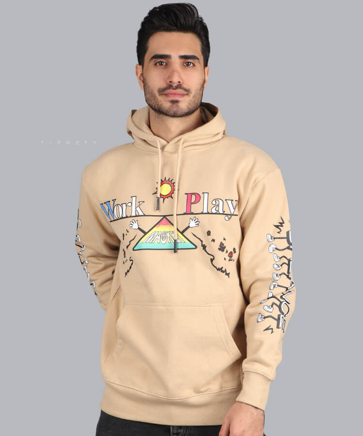 هودی مردانه طرحدار 6021