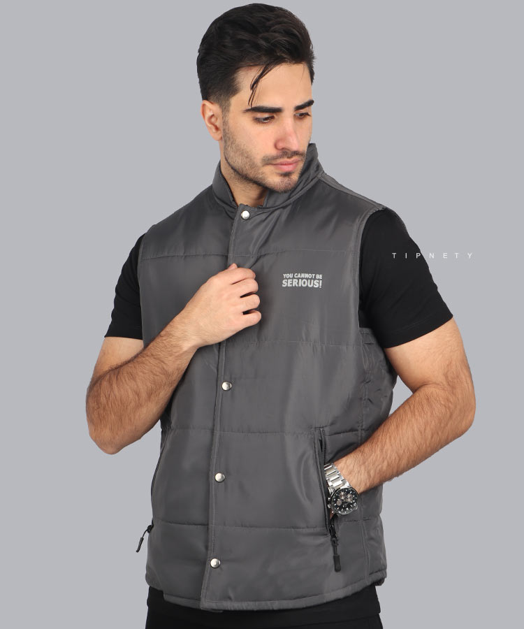                                         سورمه ای زیتونی دودی زمستانه پافر 8029  - تصویر 4