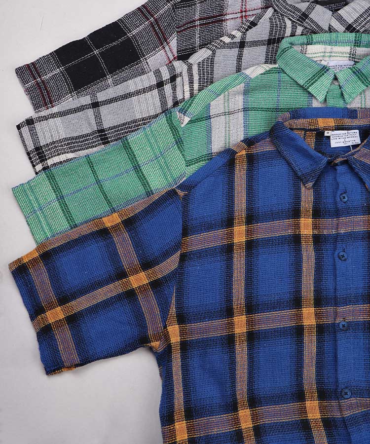 پیراهن لش مردانه طرح چهارخانه 2043