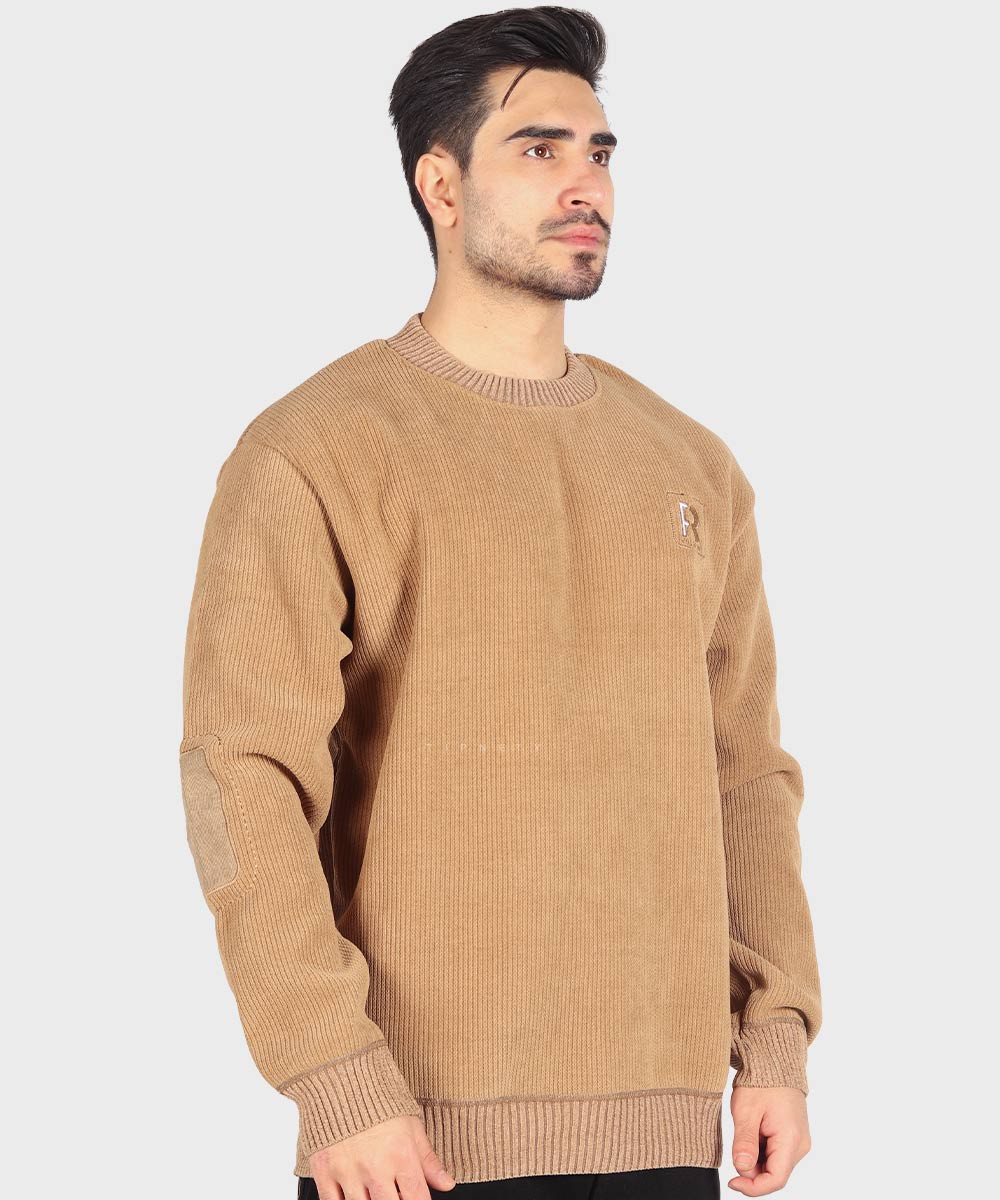 مشکی عسلی شیری پاییزه پلیور 7126  - تصویر 13