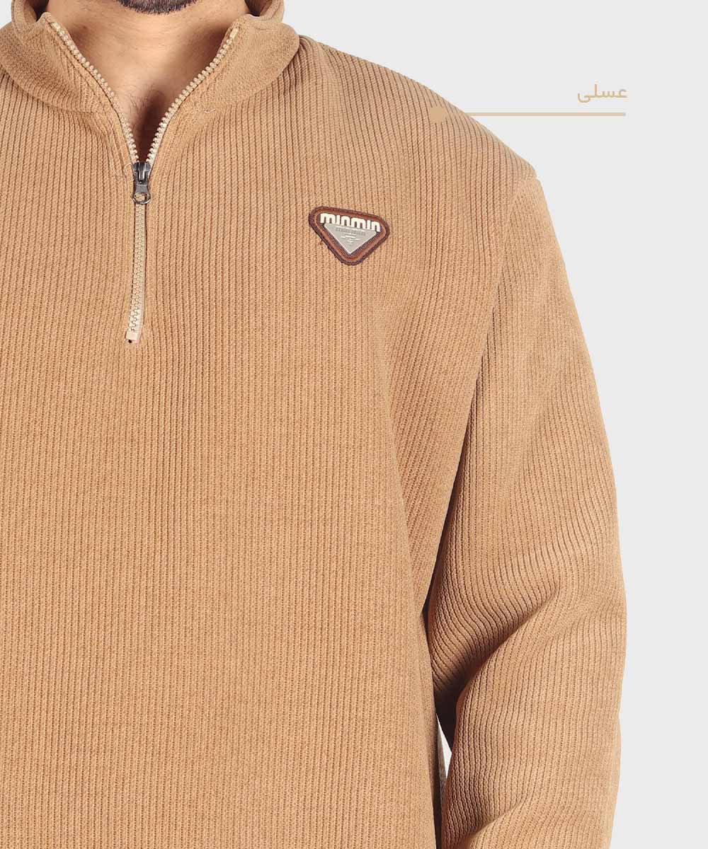         عسلی مشکی شیری پاییزه پلیور 7167  - تصویر 3