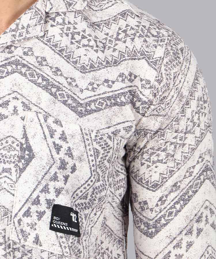                                     بنفش پیراهن یقه انگلیسی 0129  - تصویر 3