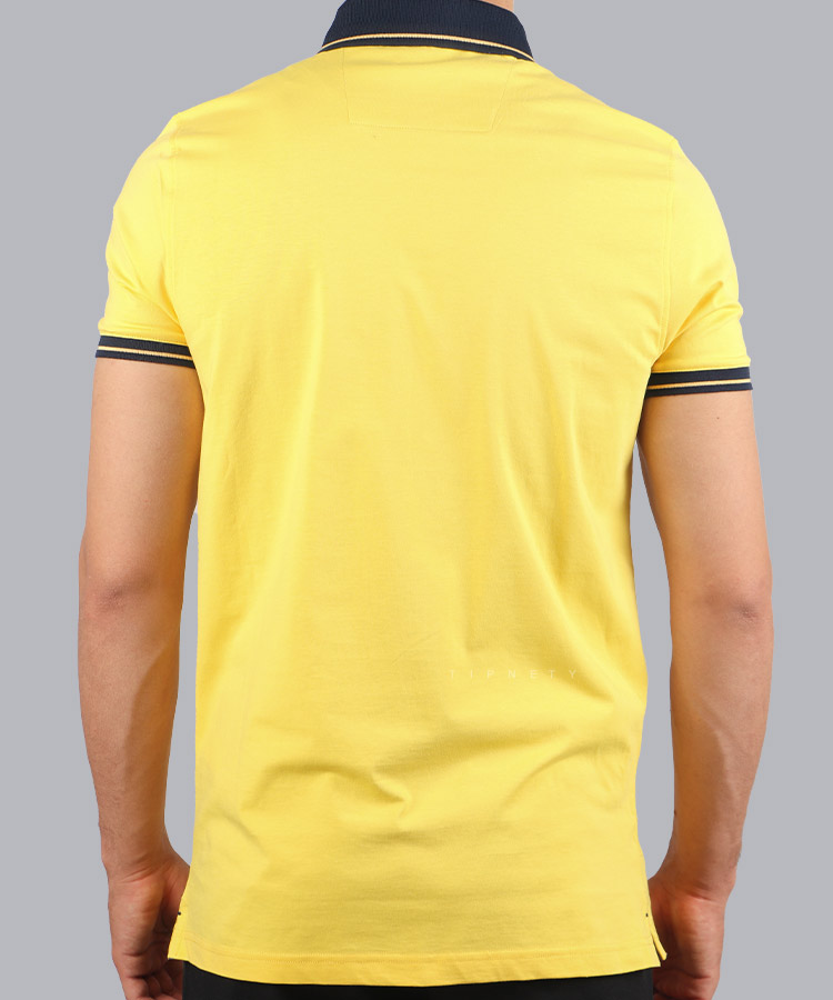             زرد تیشرت یقه دار 8127  - تصویر 4