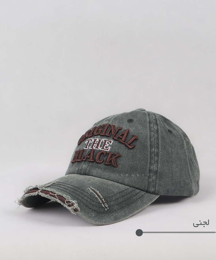 کلاه کپ جین زخمی Original The Black کد 6250