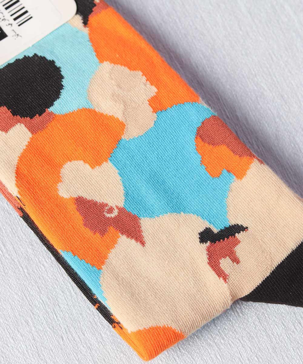 جوراب ساق بلند طرحدار 1028