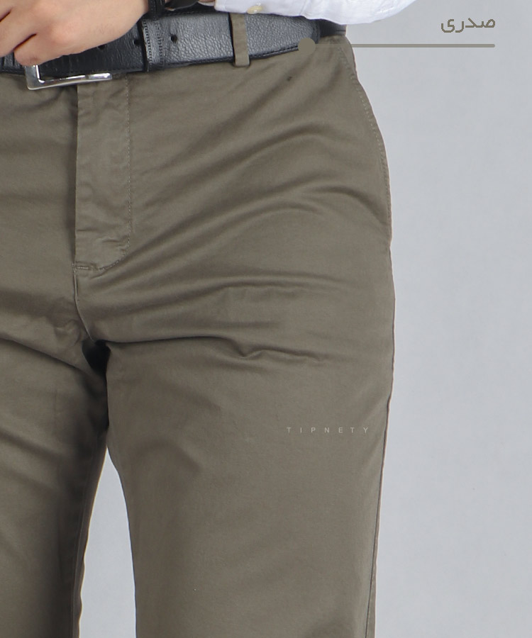                                                                                     سورمه ای صدری ذغالی مشکی نسکافه ای شلوار کتان راسته 3030  - تصویر 5
