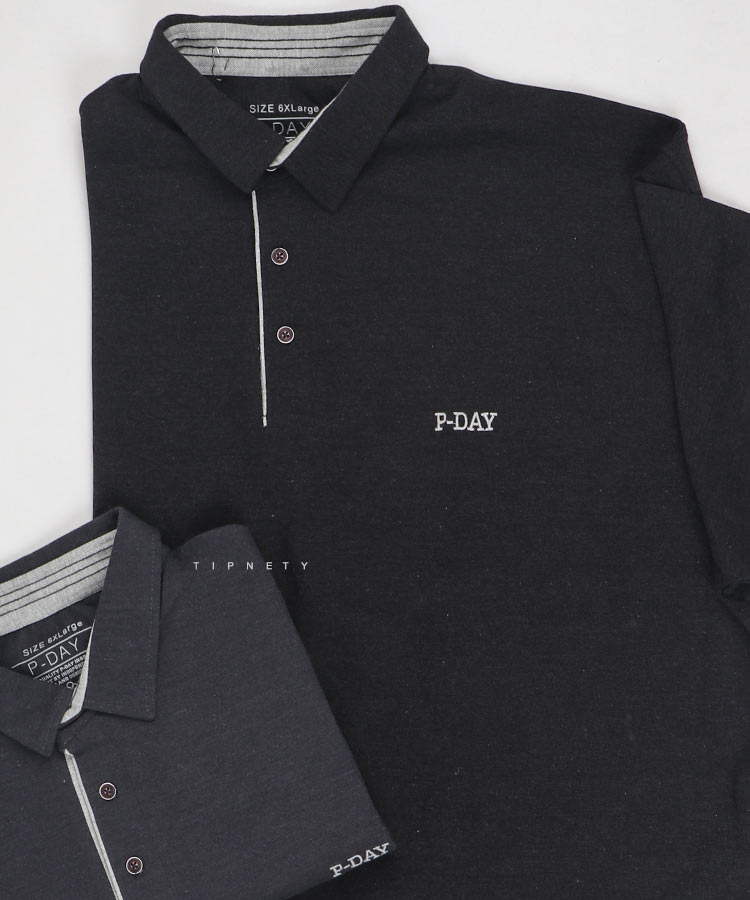 تیشرت یقه دار سایز بزرگ مردانه 5342