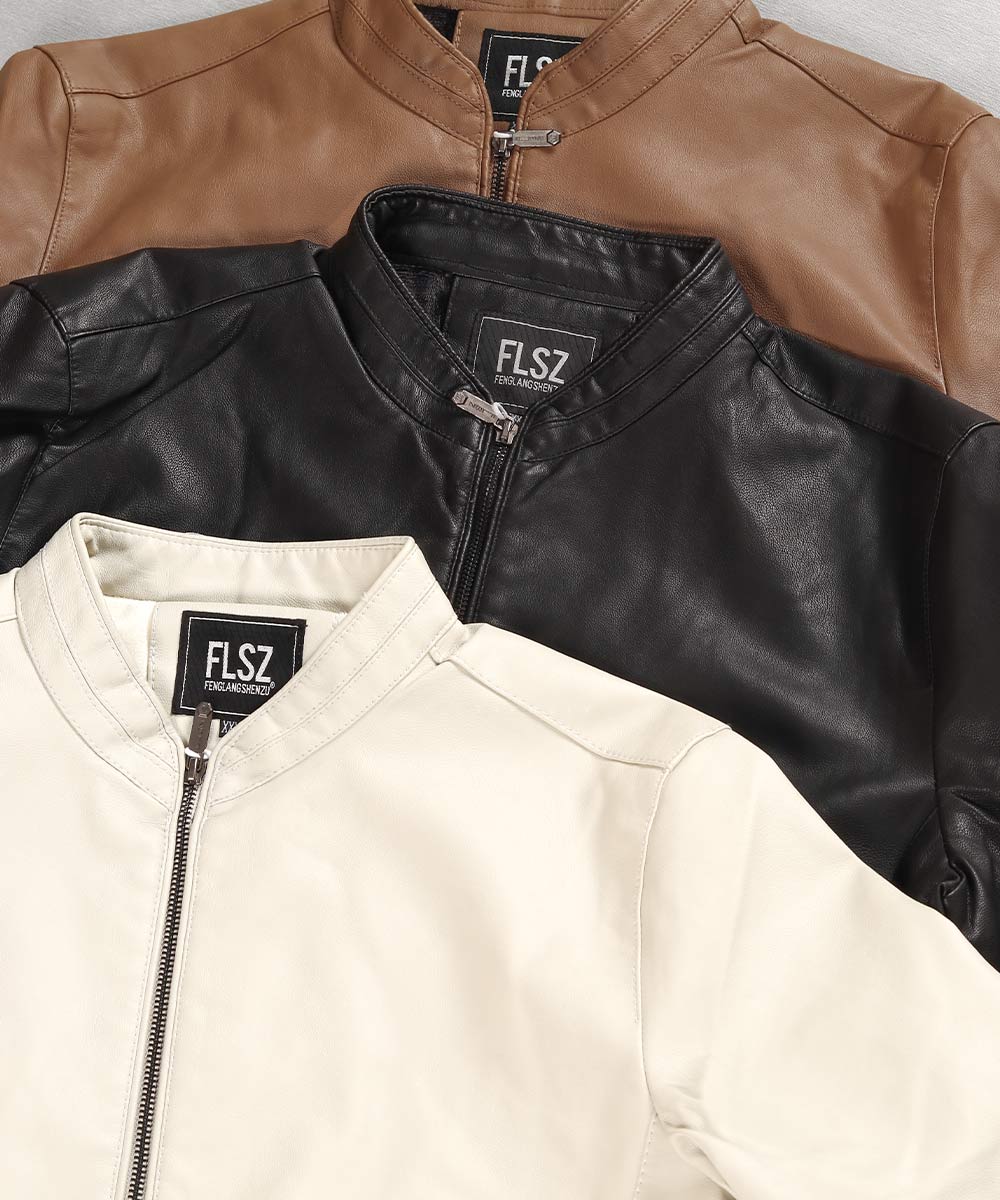 کت چرم ساده اسپرت 2513