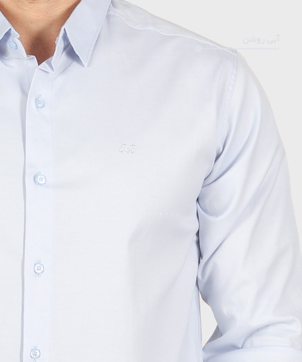                   مشکی سفید لجنی یشمی شیری فیروزه ای آبی تیره آبی روشن زرشکی سورمه ای طوسی روشن کله غازی سبز پیراهن آستین بلند فیت 0387  - تصویر 13