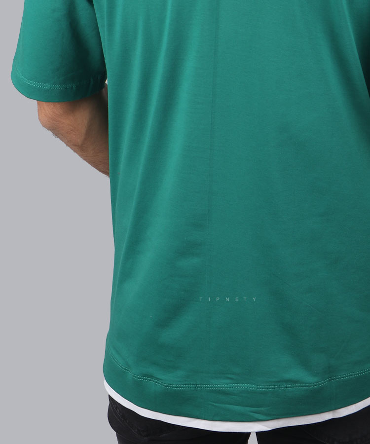                                                                                                     سفید مشکی فرمی سبز یشمی کرم تیره تیشرت لش 1531  - تصویر 13