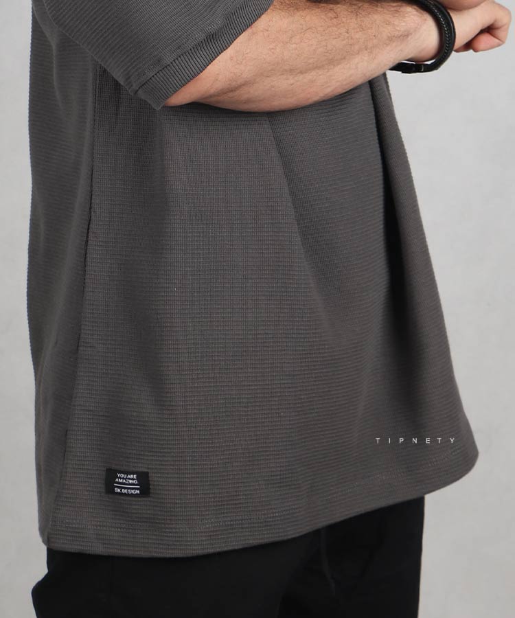                                                                                                                                                 کرم سفید لجنی یشمی دودی سبز مشکی سورمه ای تیشرت لش 1599  - تصویر 17