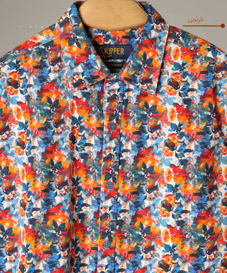             سفید                 سفید                 سفید                 سفید     سورمه ای مشکی ذغالی صدری کله غازی نارنجی سفید سورمه ای پیراهن آستین کوتاه فیت 2420  - تصویر 8